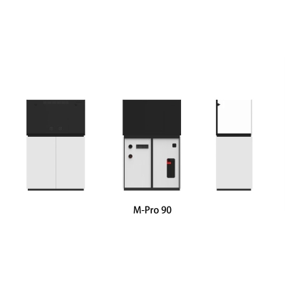 Neptunian Cube MP90 Zestaw Akwariowy Z Białą Szafką